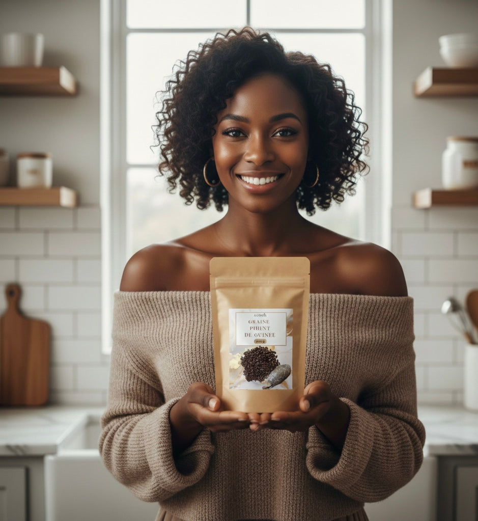 Graines de piment de Guinée - 100% Naturel - Maniguette - Graine de Paradis