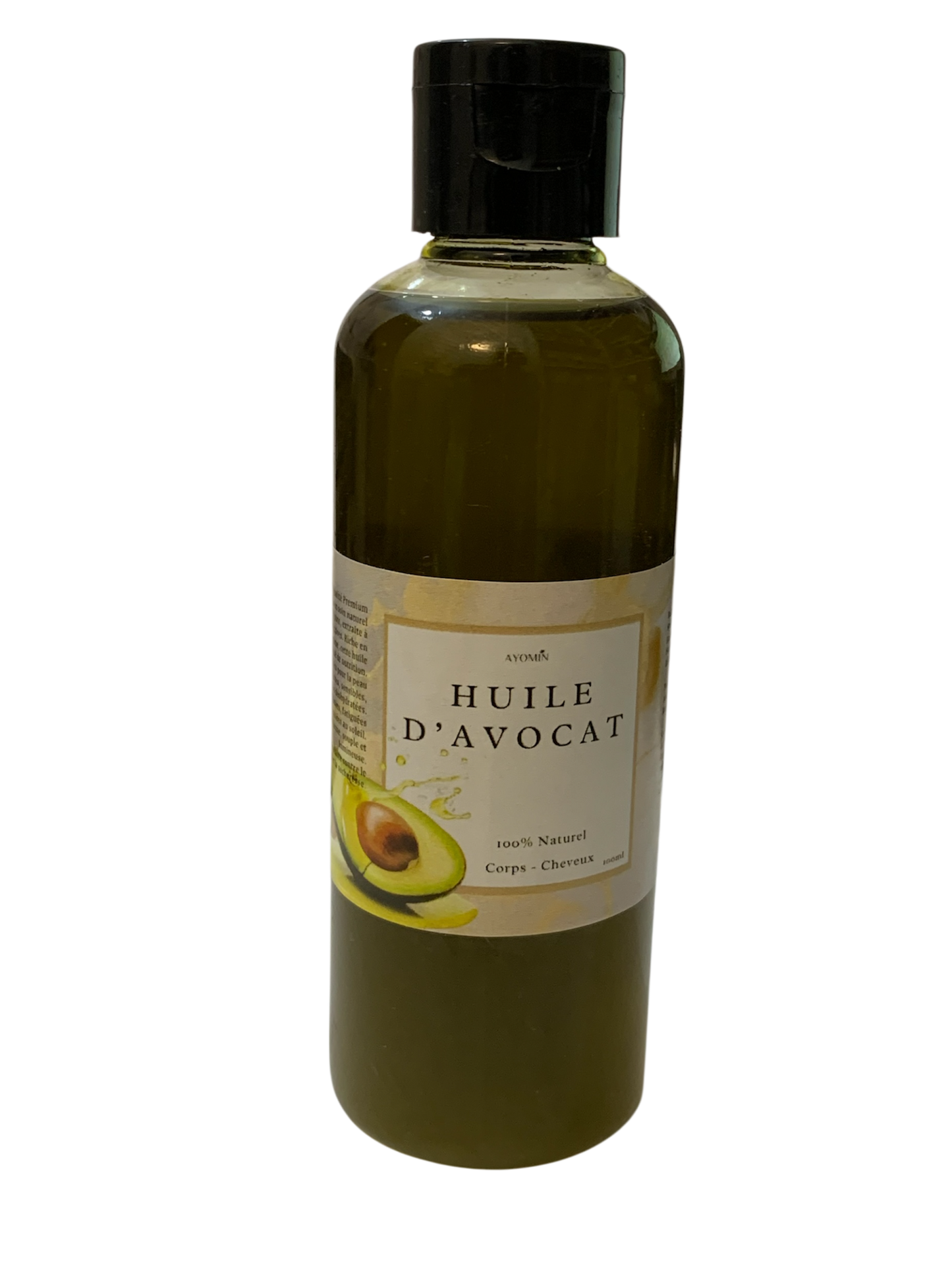 Huile d’Avocat 100 % Pure – 100 ml | Qualité Premium - - Peau et Cheveux