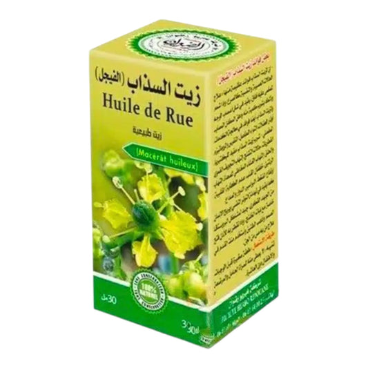 💧 Huile de Rue des Jardins AYOMIN – 30 ml | Ruta Graveolens | 100% Naturelle | Pour Massage, Roqya, Soins Énergétiques & Purification