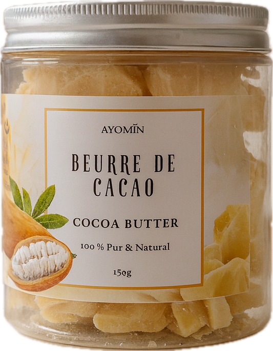 Beurre de Cacao 100% Pur et Naturel, 250g, non raffiné